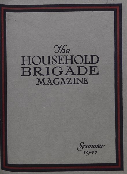 The Guards Magazine – Summer 1941