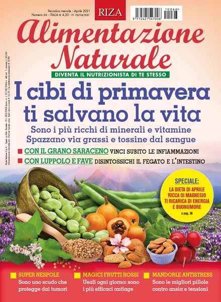Alimentazione Naturale – Aprile 2021