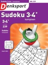 Denksport Sudoku 3-4 kampioen – 11 februari 2021