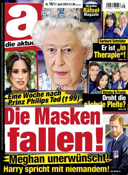 die aktuelle – 17 April 2021