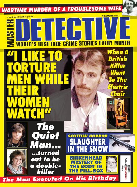 Master Detective – November 2019
