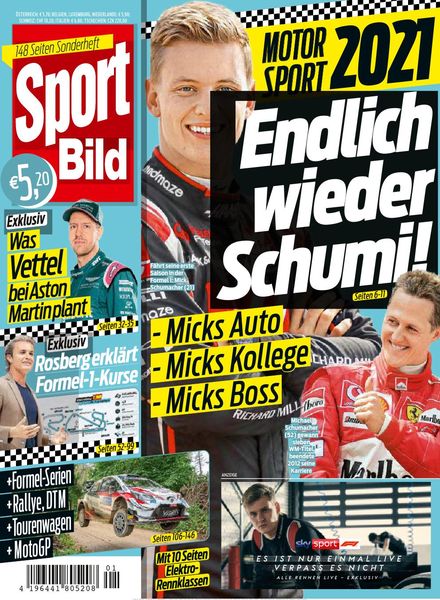 Sport Bild Motorsport – Marz 2021