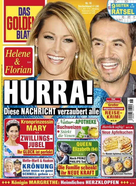Das Goldene Blatt – 17 April 2021