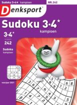 Denksport Sudoku 3-4 kampioen – 15 april 2021
