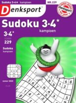 Denksport Sudoku 3-4 kampioen – 16 juli 2020
