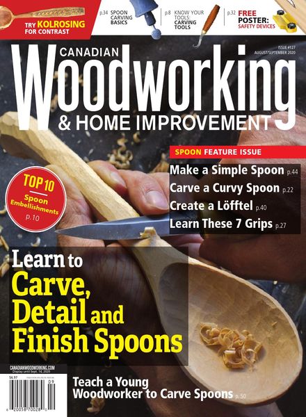 Canadian Woodworking & Home Improvement – August-September 2020