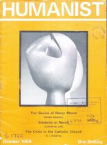 New Humanist – The Humanist, October 1968