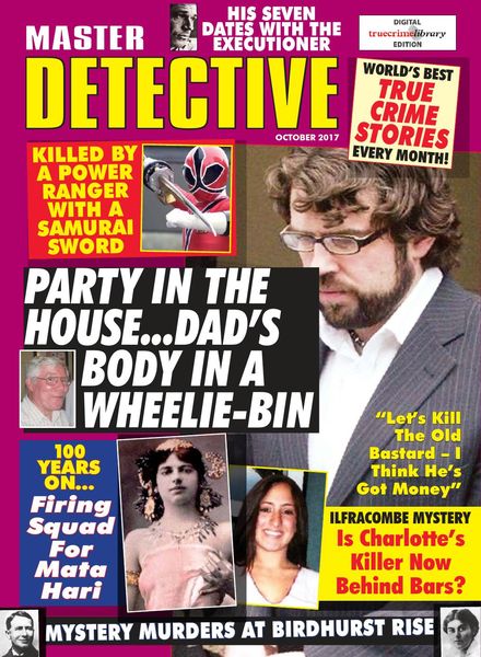 Master Detective – October 2017