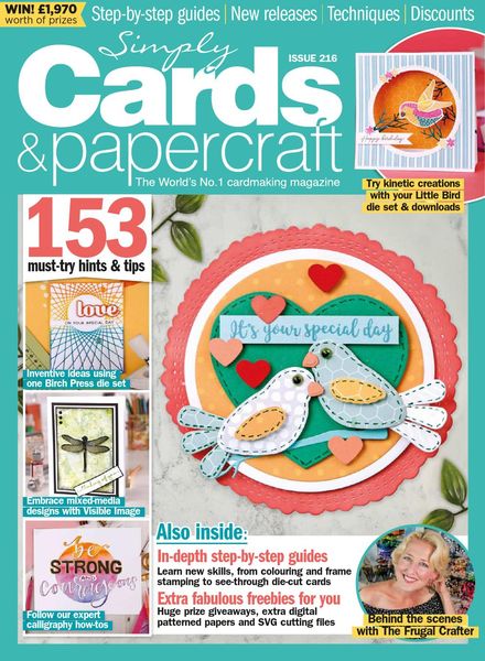 Simply Cards & Papercraft – Issue 216 – April 2021