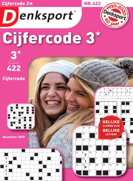 Denksport Cijfercode 3 – 03 december 2020