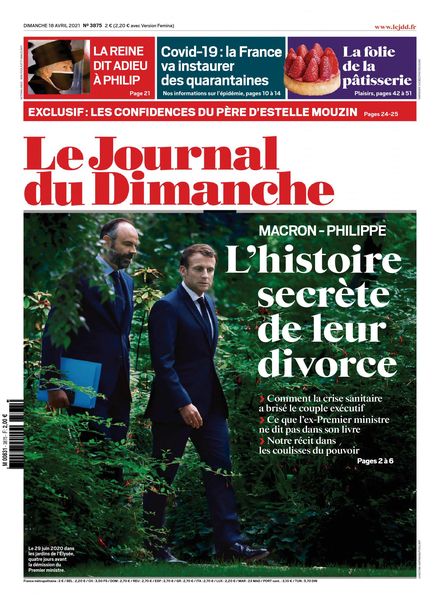 Le Journal du Dimanche – 18 avril 2021