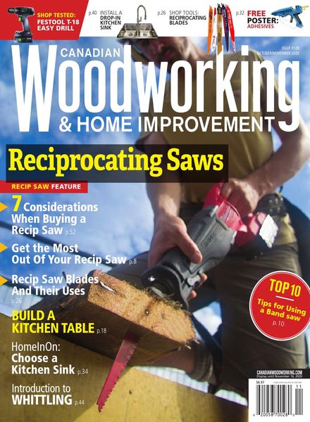 Canadian Woodworking & Home Improvement – October November 2020
