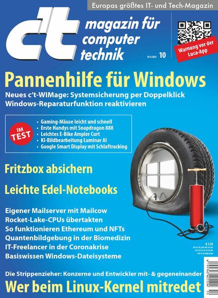 ct Magazin fur Computertechnik – 23 April 2021