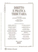 Diritto e Pratica Tributaria – Aprile 2021