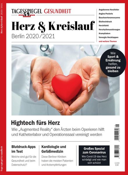 Tagesspiegel Gesundheit – Herz & Kreislauf – Juni 2020