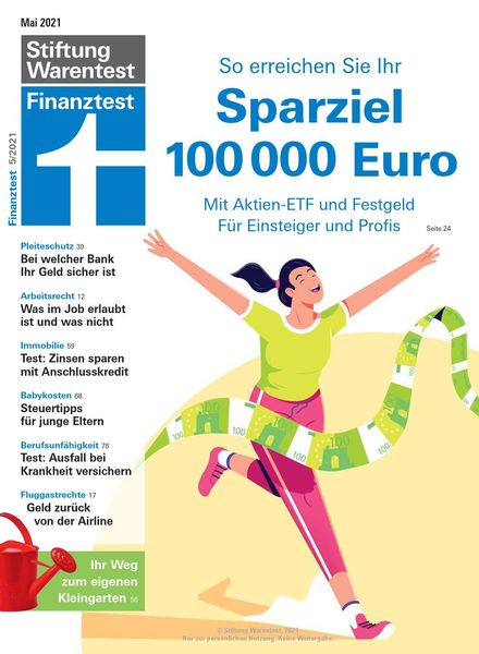 Finanztest – Mai 2021