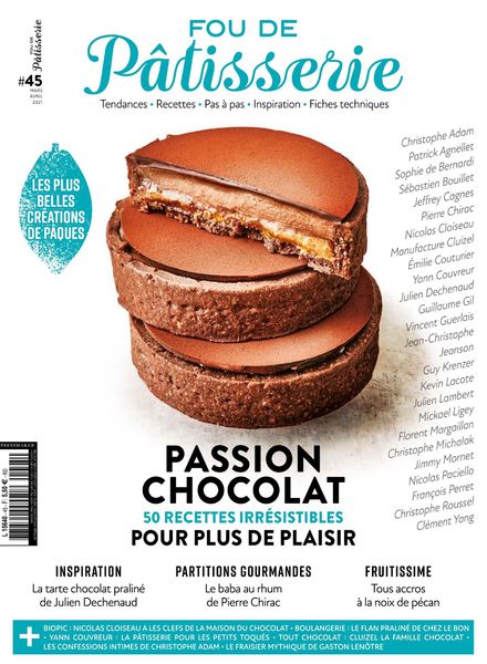 Fou de Patisserie – Mars-Avril 2021