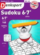 Denksport Sudoku 6-7 ultra – 18 juni 2020