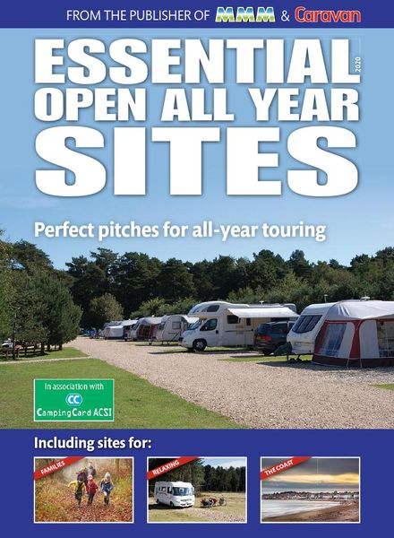 Camping – Essential Open All Year Sites 2020