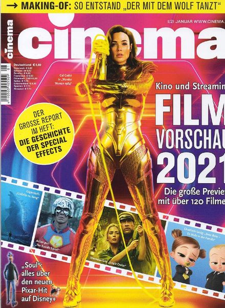 Cinema Germany – Januar 2021