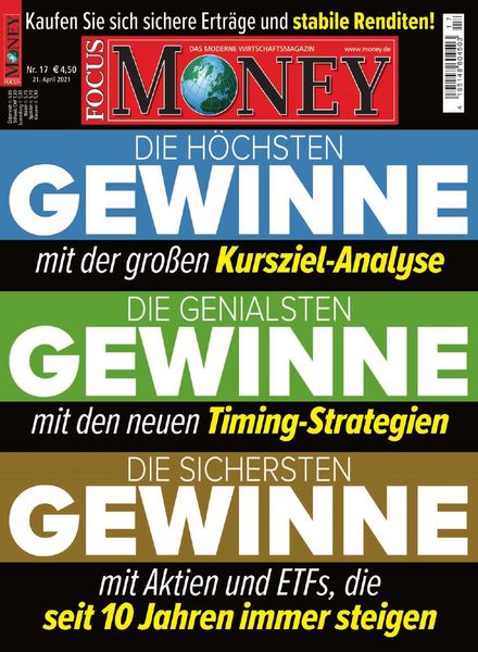 FOCUS-MONEY – 21 April 2021