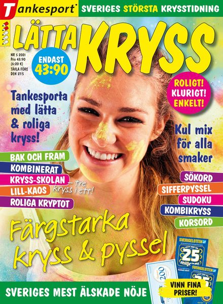 Latta kryss – 22 april 2021
