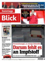SonntagsBlick – 25 April 2021