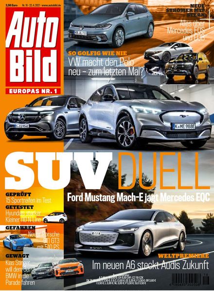 Auto Bild Germany – 22 April 2021