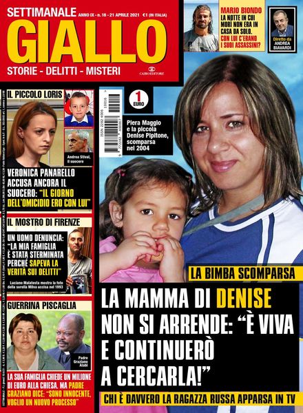 Giallo – 21 Aprile 2021