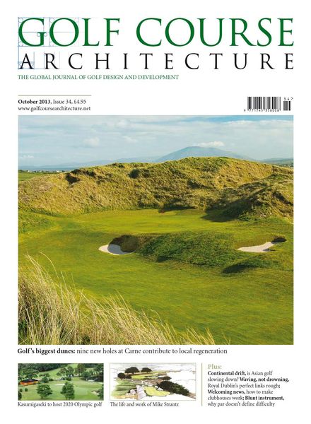 Golf Course Architecture – Issue 34 – October 2013