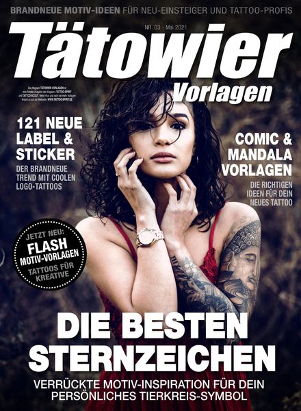 Tatowier-Vorlagen – Mai 2021