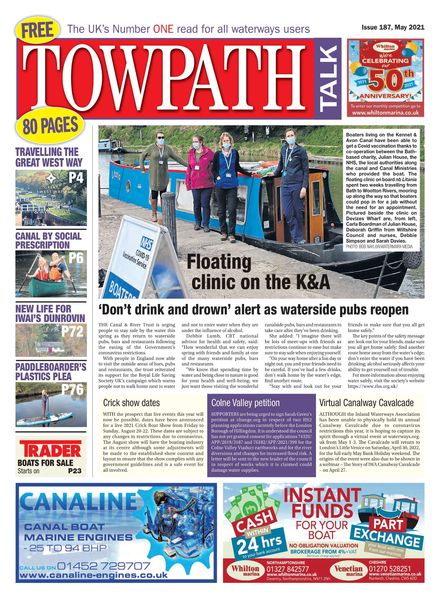 Towpath Talk – May 2021