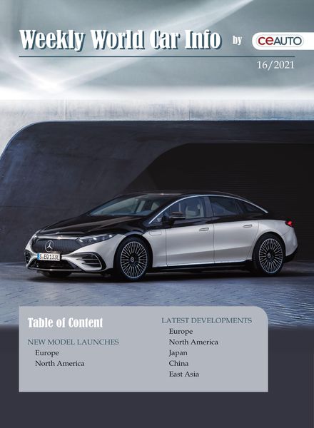 Weekly World Car Info – 17 April 2021