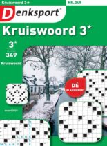 Denksport Kruiswoord 3 – 25 februari 2021