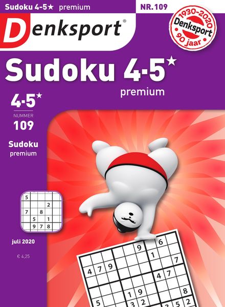 Denksport Sudoku 4-5 premium – 09 juli 2020
