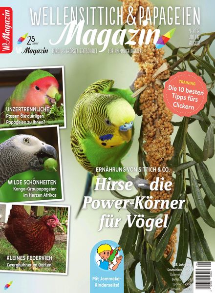 WP-Magazin Wellensittich & Papageien – Juli 2019