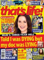 that’s life! – April 29, 2021