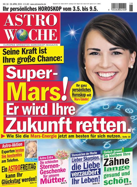 Astrowoche – 28 April 2021
