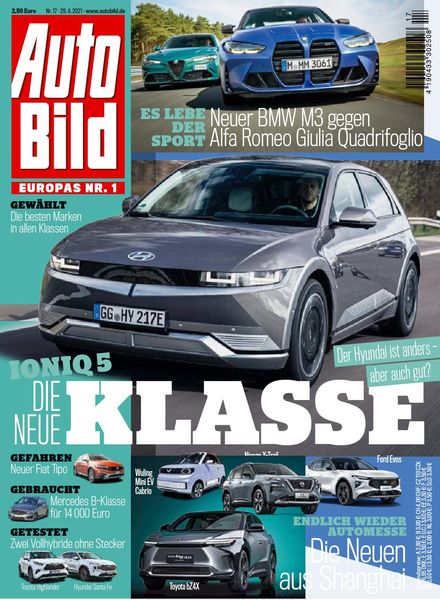 Auto Bild Germany – 29 April 2021