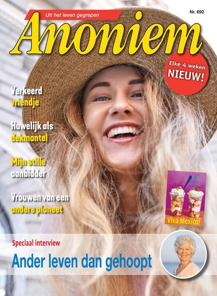 Anoniem – april 2021