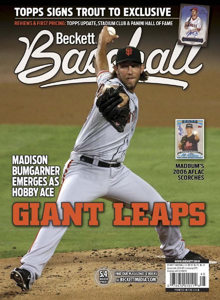 Beckett Baseball – January 2015