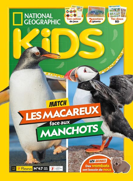 National Geographic Kids France – Juin 2021