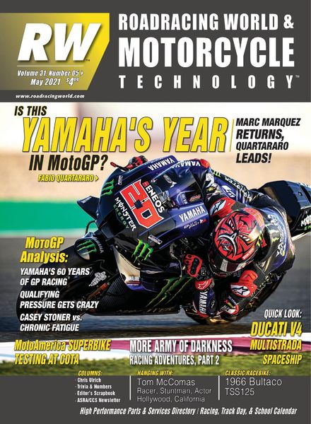 Roadracing World – April 2021