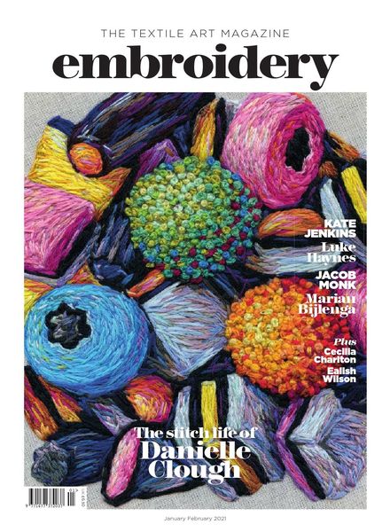 Embroidery Magazine – January-February 2021