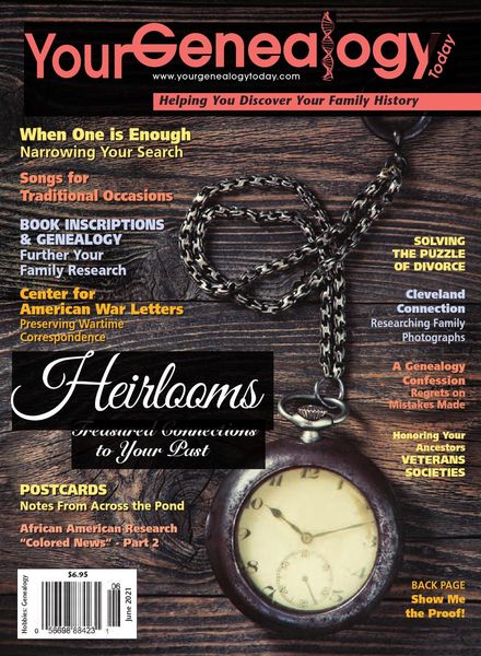 Your Genealogy Today – May-June 2021