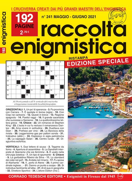 Raccolta Enigmistica – maggio 2021