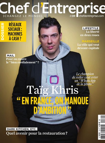 Chef d’Entreprise – Mai 2021