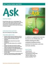 Ask Teacher’s Guide – April 2021