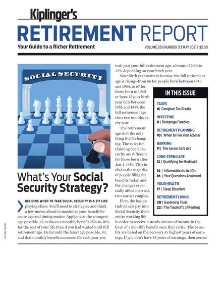 Kiplinger’s Retirement Report – May 2021