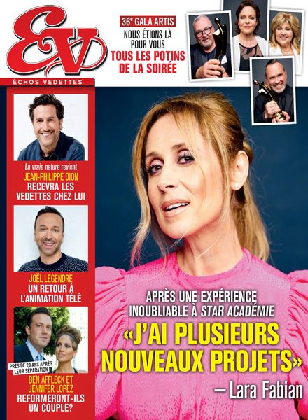 echos Vedettes – 15 mai 2021